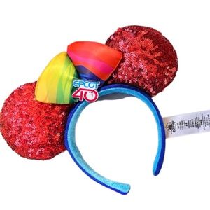 Disney Minnie Mouse Headband Sequined Ears